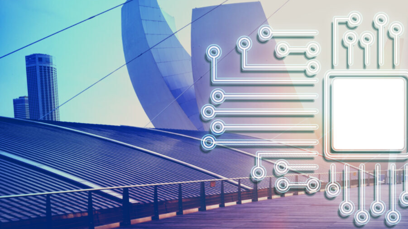 Technology Circuit Processor Innovation Network Concept