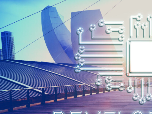 Technology Circuit Processor Innovation Network Concept