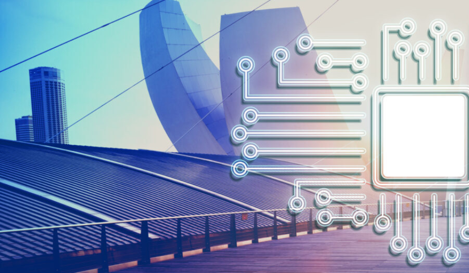 Technology Circuit Processor Innovation Network Concept